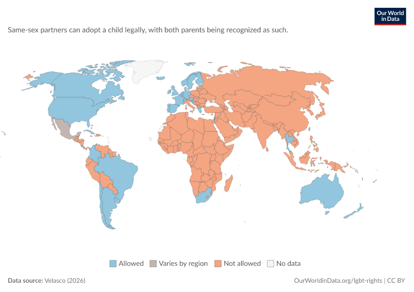A thumbnail of the "Joint adoptions by same-sex partners" chart