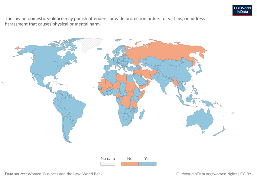 A thumbnail of the "Legislation on domestic violence" chart