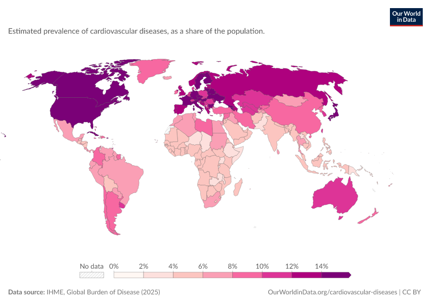 A thumbnail of the "Share of the population with cardiovascular disease" chart