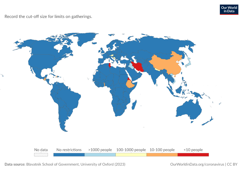 A thumbnail of the "Restrictions on public gatherings in the COVID-19 pandemic" chart