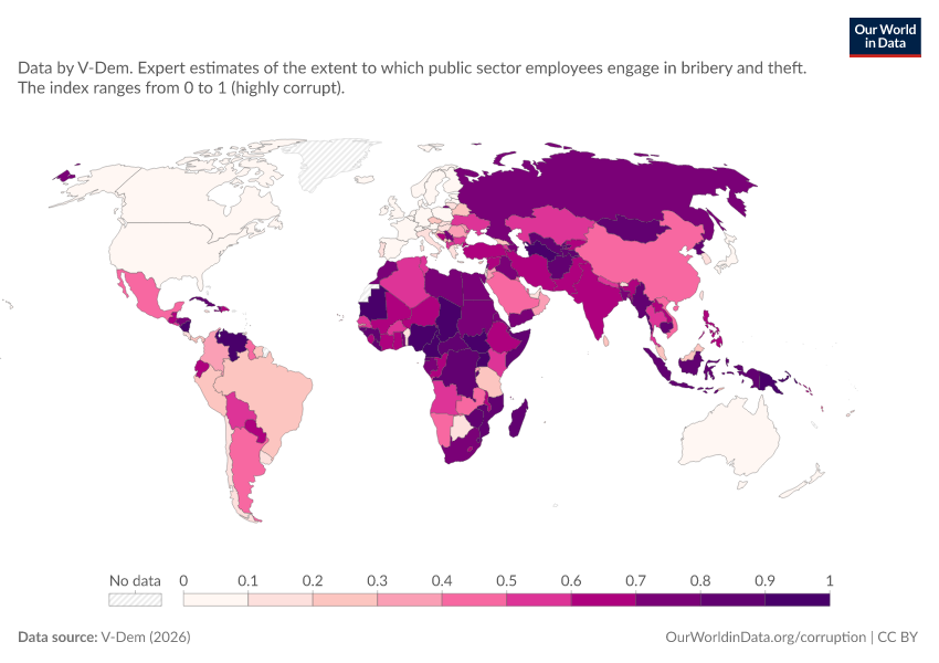 A thumbnail of the "Public Sector Corruption Index" chart